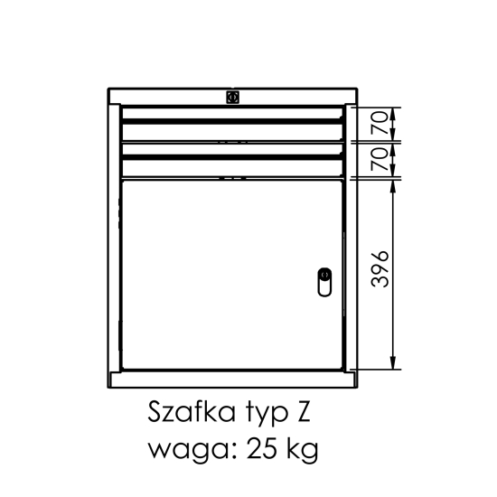 Stół dwumodułowy CSW 12 ZL